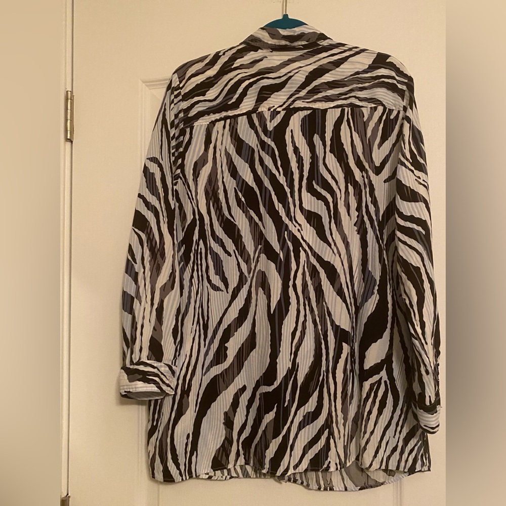 CHICOS BLOUSE LONG SLEEVE - Picture 6 of 10